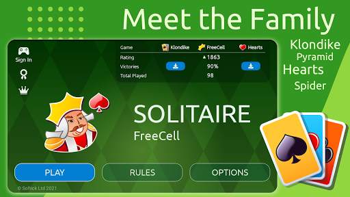 FreeCell screenshot 2