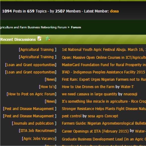 Agriculture Forum screenshot 2