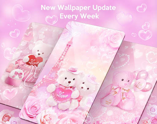 Teddy Bear Live Wallpaper & Launcher Themes screenshot 2