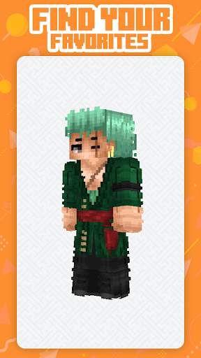 Male Anime Skin Minecraft screenshot 5