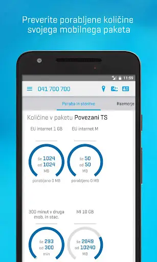Moj Telekom скриншот 2