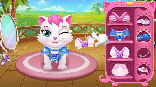Cute Kitten - 3D Virtual Pet screenshot 2
