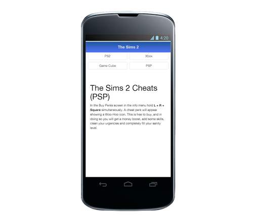 All Sims Cheats screenshot 2