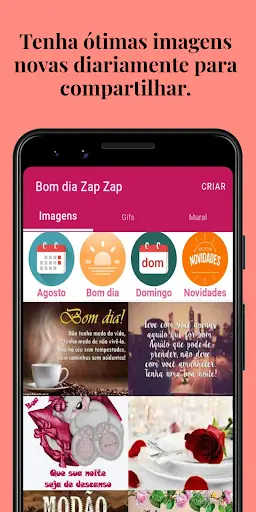 Bom dia Zap Zap (Imagem & Gif) скриншот 1