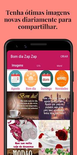 Bom dia Zap Zap (Imagem & Gif) screenshot 1
