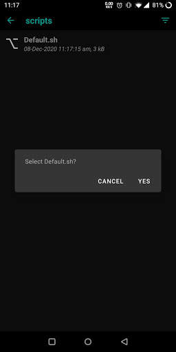 Script Manager screenshot 4
