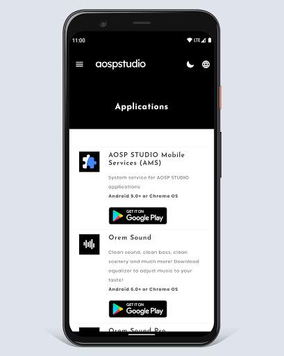 AOSP STUDIO Mobile (aospstudiom.com) screenshot 3
