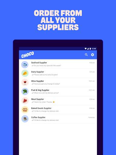 Choco - Order Supplies screenshot 7