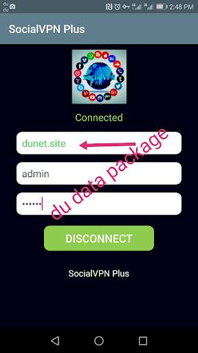 Socialvpn plus screenshot 2