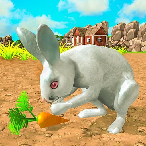 wild pet rabbit animal sims -forest predator craft icon