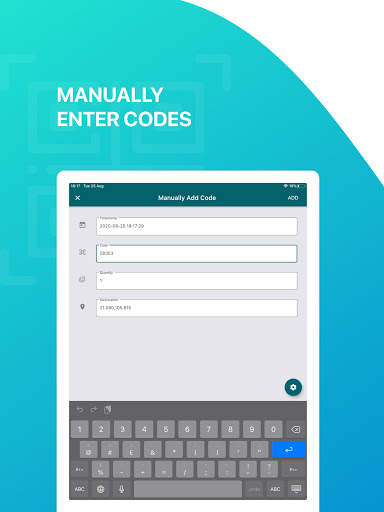Scan to Google Sheets - QR & Barcode 16 تصوير الشاشة