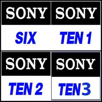 Sony Six Live & Sony Ten Sports Live Tv Guide screenshot 1