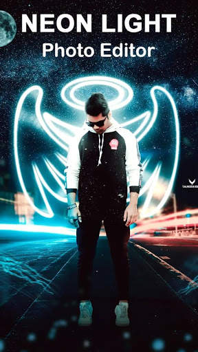 Light Crown Photo Editor - Neon Photo Editor 2021 screenshot 2