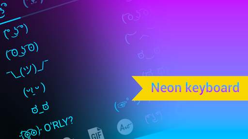 Emoji Smart Neon Keyboard स्क्रीनशॉट 4