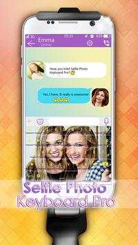 Selfie Photo Keyboard Pro screenshot 1