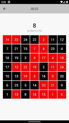 Schulte table: brain training screenshot 5
