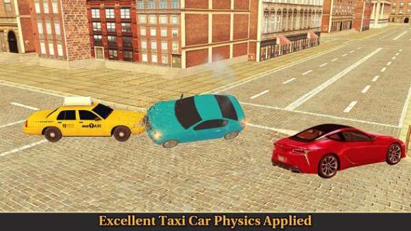 Crazy City Taxi Rush 3D screenshot 7