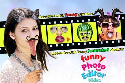 Funny Photo Editor Video screenshot 9