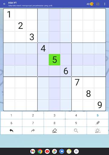 Sudoku - Teka-teki Otak Klasik screenshot 20