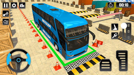 Police Bus Parking - parking screenshot 1
