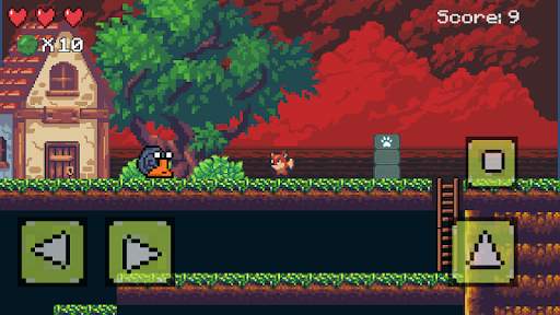 Fantasy Fox - 2D Pixel Platform, retro game screenshot 2