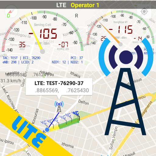 Network Cell Info Lite &amp; Wifi icon