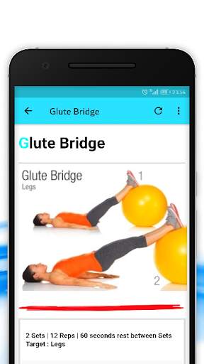 25-Minute Full Body Stability Ball Workout Routine screenshot 6