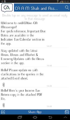 notifiCAtion CA Messenger screenshot 9