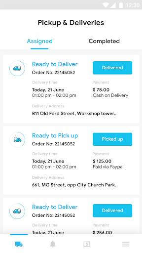 Washapp Delivery screenshot 1