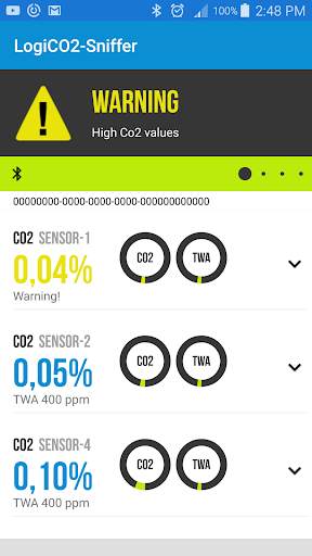 LogiCO2-Sniffer screenshot 1