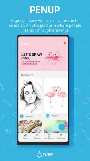 PENUP - Share your drawings screenshot 1