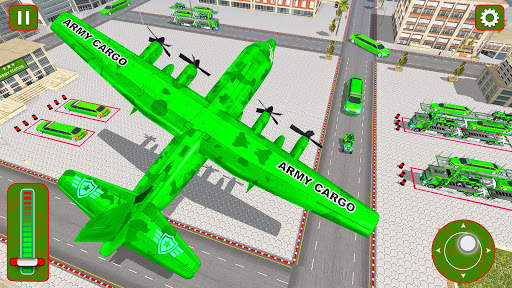 US Limo Army Car Transporter Game: Car Transport screenshot 9