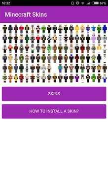 Skins for Minecraft PE screenshot 1