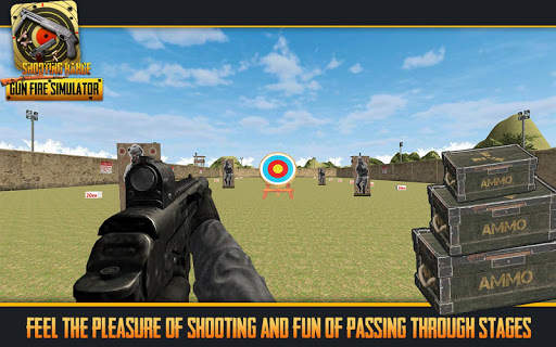 Shooting Range Gun Simulator - Gun Fire screenshot 4