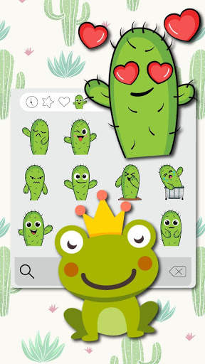 Funny Cactus Emoji स्टिकर्स स्क्रीनशॉट 4