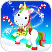 Christmas Unicorn Game logo
