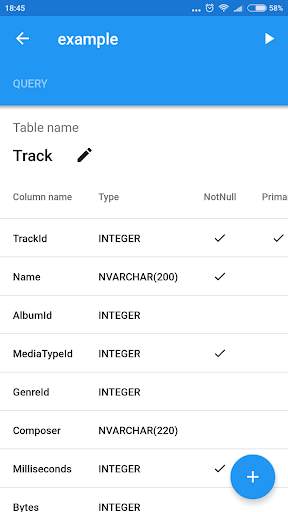 SQLite Manager screenshot 3