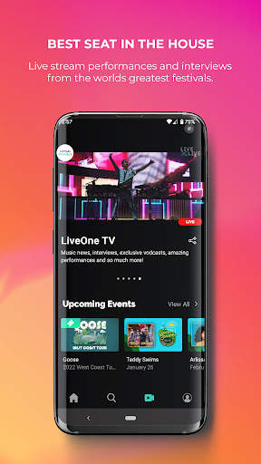 LiveOne: Stream Music & Events screenshot 4