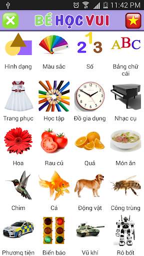 Bé Học Vui screenshot 1