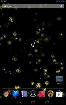 Bouncing Particles LWP Free 2 تصوير الشاشة