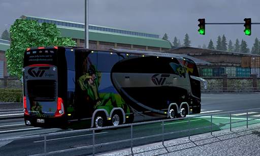 Heavy Euro Bus Simulator 2 скриншот 3