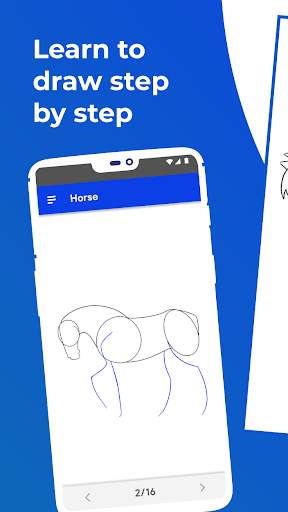 🐴 How To Draw A Cute Horse: Simple Easy Drawings screenshot 1