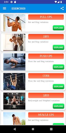 Calisthenics screenshot 2