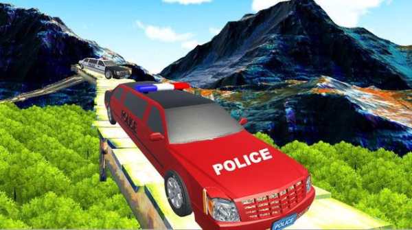 Limo Police Car Driving Ofrod screenshot 6