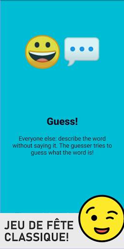 Front! Gratuit Word Guessing Charades Party Jeu screenshot 2