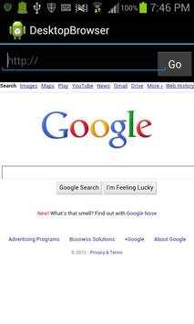 Desktop Mode Browser screenshot 1