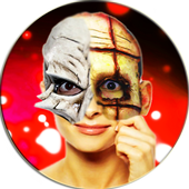 Scary Face Photo Camera icon