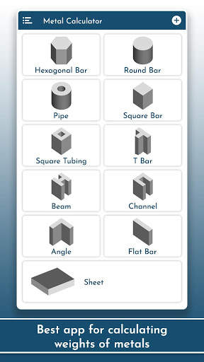 Steel Weight Calculator & Metal Calculator screenshot 2