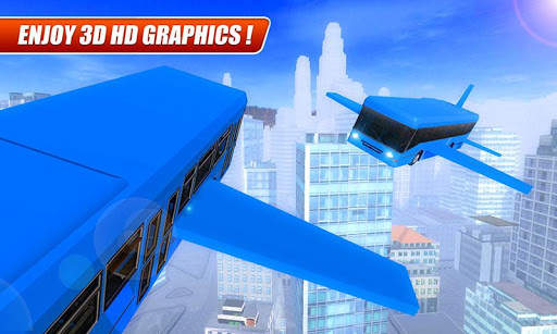 Impossible Flying Bus Stunts screenshot 3