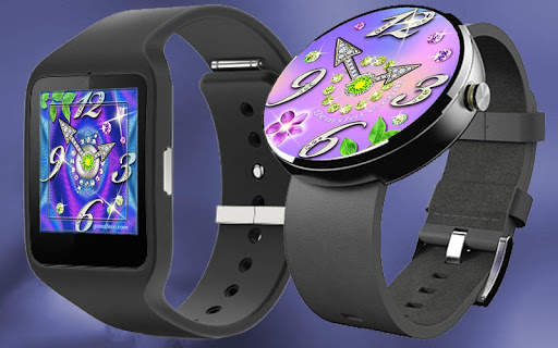 Sparkling Gems Watch Faces screenshot 3